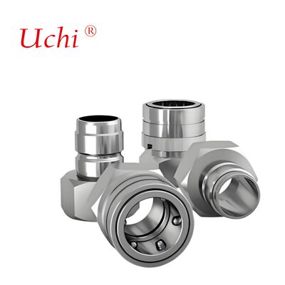 Fittings di piastre raffreddate a liquido personalizzati con accessori di stainless steel da disconnessione rapida