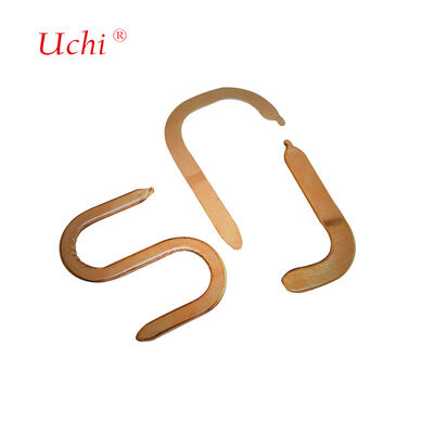Accessori per tubi di calore ultra-sottili curvati in rame per piastre raffreddate a liquido