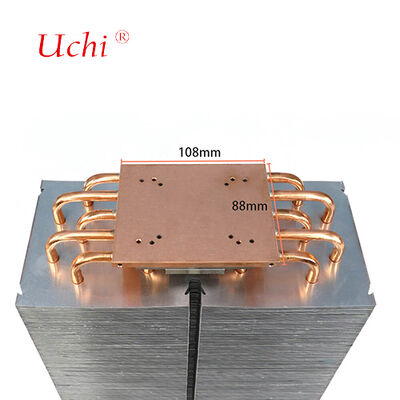 Modulo di raffreddamento del tubo di calore a LED da 1500W