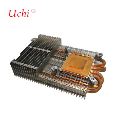 Dispositivo di riscaldamento composito attivo in alluminio con pinna a guinzaglio