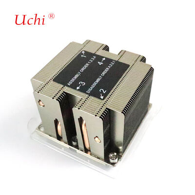 Scavo termico estruito nero per lavorazione CNC - CPU e applicazioni per server