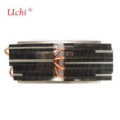 580W tubo di calore in alluminio a pinna Cpu dissipatore di calore