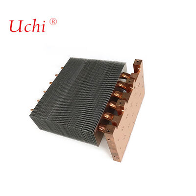 Scavo termico per apparecchiature mediche a pinna di cerniera saldata