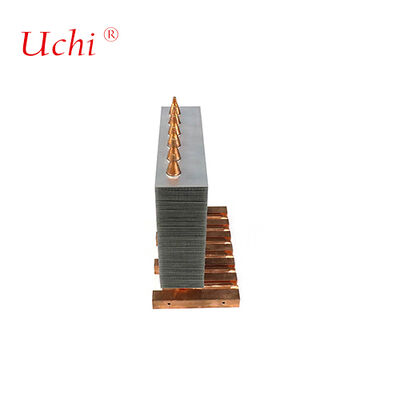 Scavo termico per apparecchiature mediche a pinna di cerniera saldata