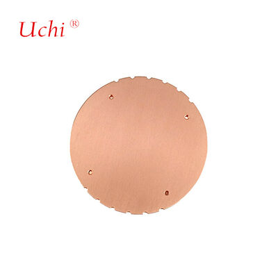 1500W Liquid-Cooled Pure Copper Round LED Lighting Sink di calore