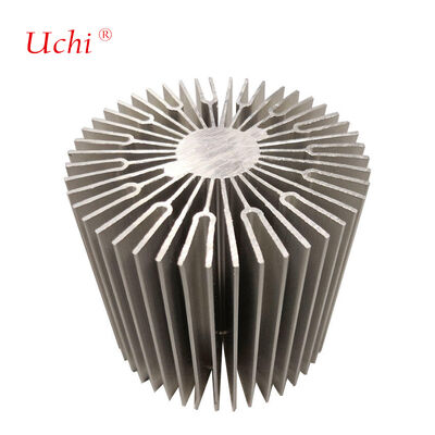 Profili di alluminio rotondo illuminazione a LED dissipatore di calore