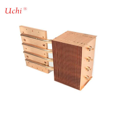 Dissipatore di calore a tubi di calore in rame per veicoli a nuova energia