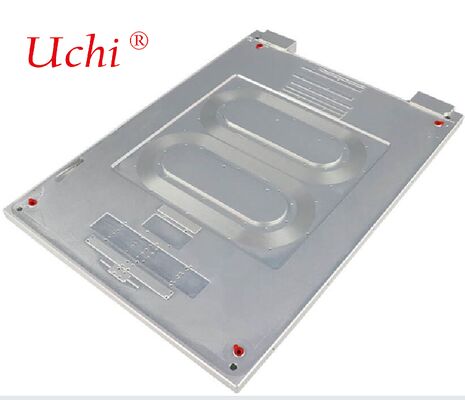 Tubo di rame sepolto in profondità, doppio loop, fibra laser, piastra fredda raffreddata ad acqua