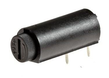 Supporto orizzontale tubolare termoplastico del supporto della valvola a cartuccia del circuito stampato 5x20mm