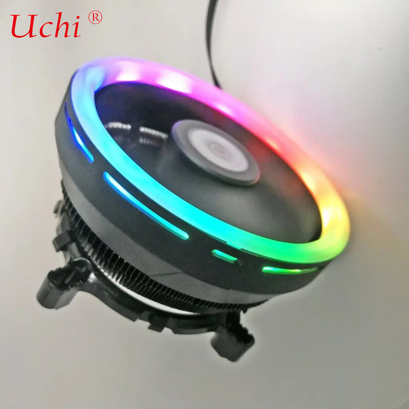 Tipo di ventilatore RGB, dissipatore di calore a LED, raffreddatore d'aria del CPU