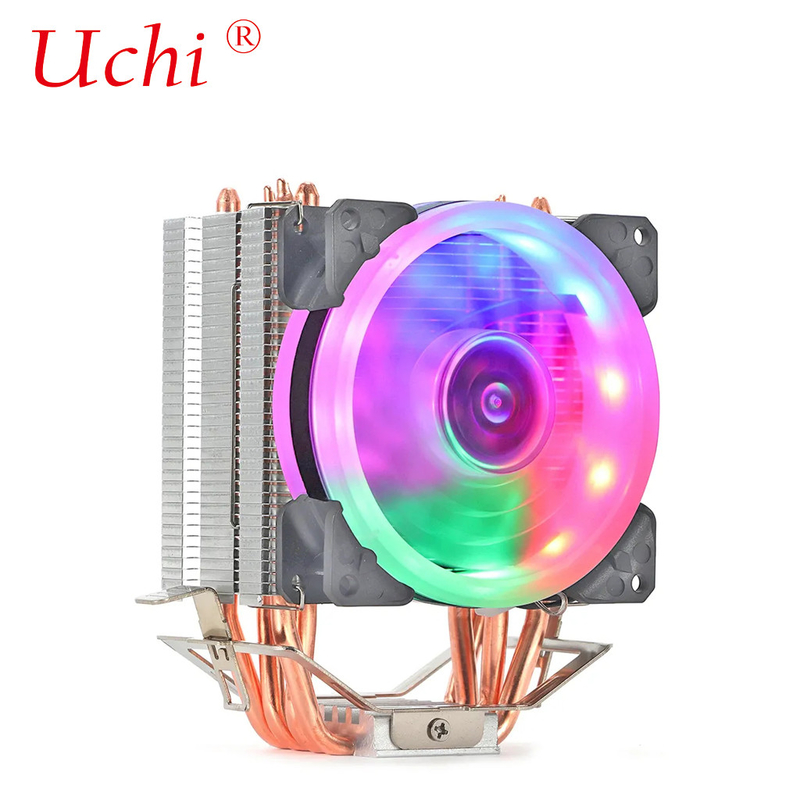 4 raffreddamento del radiatore a tubo di calore in rame per computer CPU Intel I3 I5 I7 LGA1150 1156 1200 1366 1700 2011 AMD AM4 AM5 Cooler