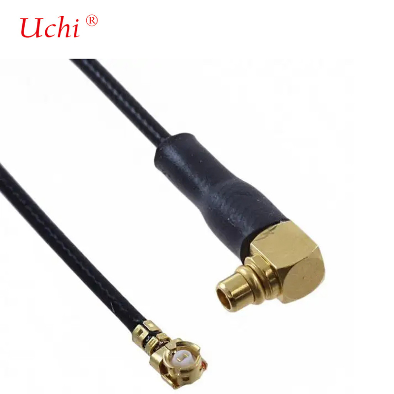 Cable ad angolo destro MMCX maschio a MHF1 UFL