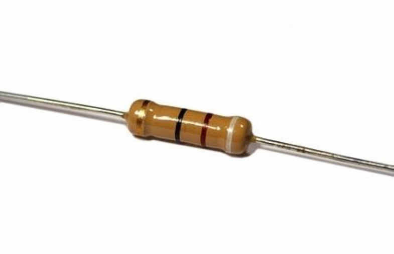 Resistenze Al Carbonio 1,8 KOhm 1/2W - Lot Da 100 Pezzi, 500mW, 350V, ±5%