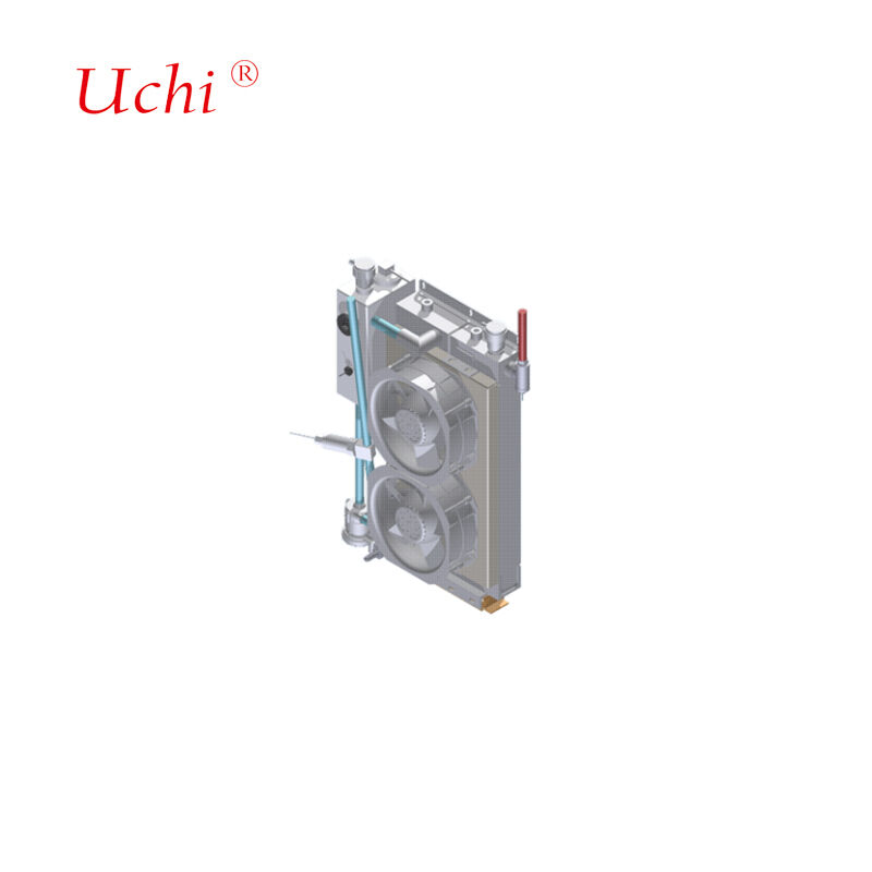 Il sistema di raffreddamento a liquido della pila di ricarica completamente raffreddata a liquido è compatibile con le pistole raffreddate a liquido da 400A a 600A