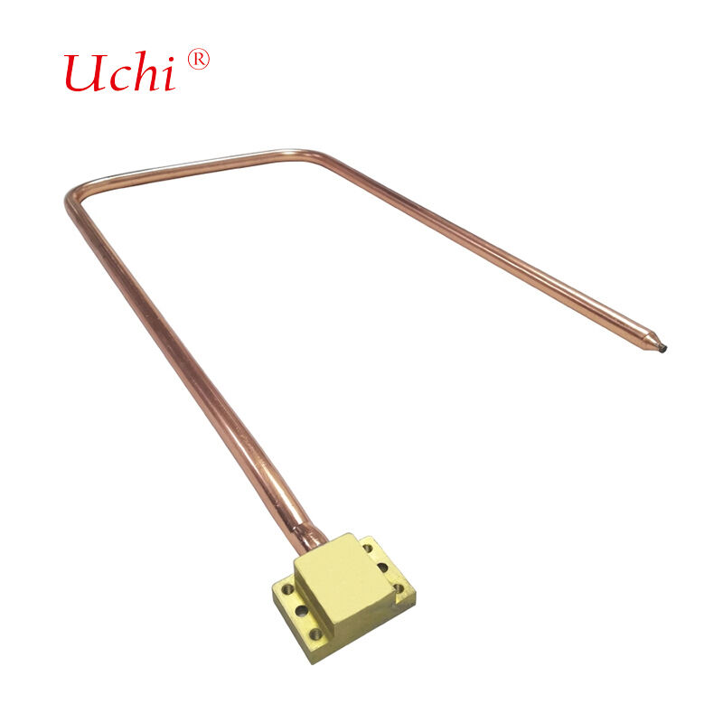 Tubo di calore curvo ad angolo retto raffreddato a liquido di rame