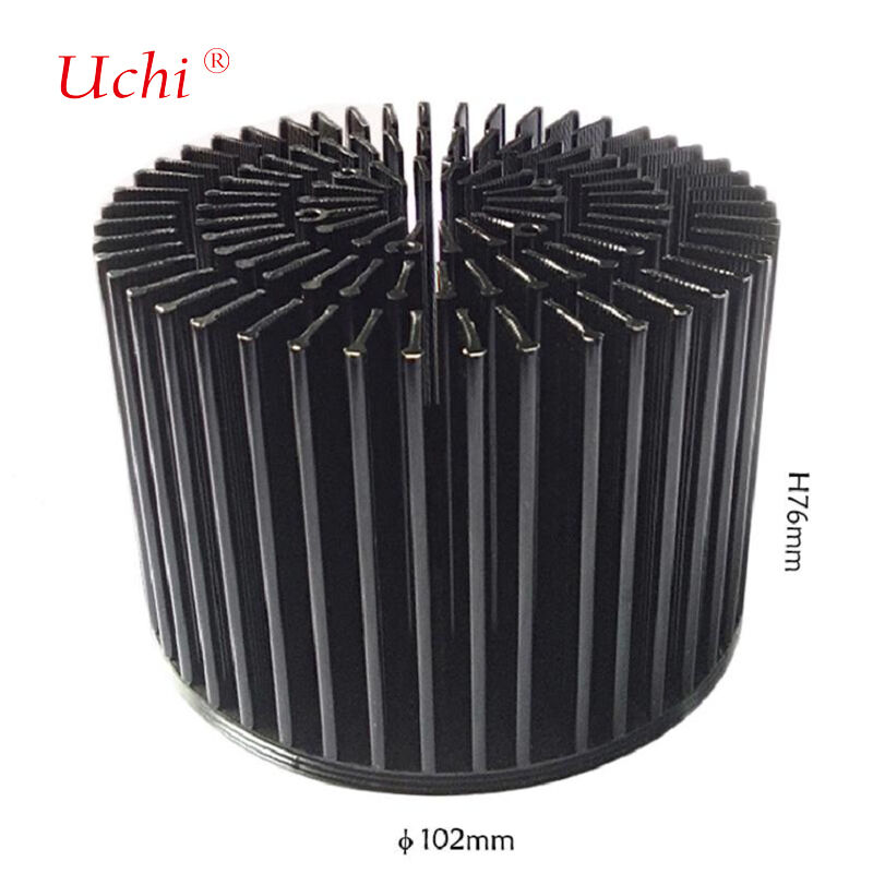 Dissipatore di calore LED da incasso COB in alluminio forgiato a freddo