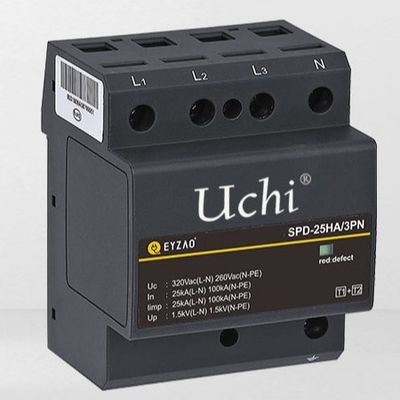 Il protettore di impulso unico di potere dei MOVIMENTI 25kA SPD ha integrato la classe 1 + 2