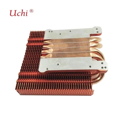 Radiatore di saldatura a tubo di calore raffreddato ad aria con denti a pala per uso medico 11-000185