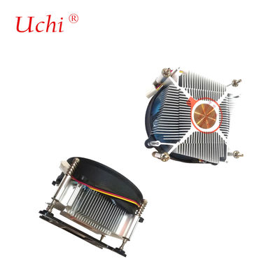 12V DC Copper Center Radiator TDP 75W Per il raffreddamento del processore del PC 4 pin PWM Socket 1700 1200 1150 1151 1155 1156 Cpu Air Cooler Fan