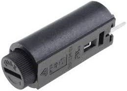 supporto del fusibile del circuito del PWB di 10A 250VAC con il passo terminale 10mm